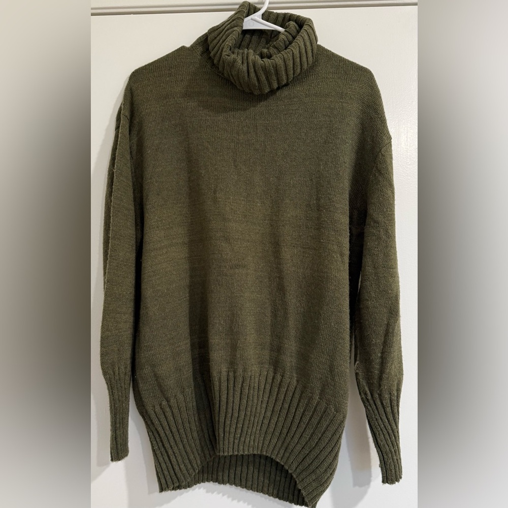a new day Olive Crewneck Knit Sweater